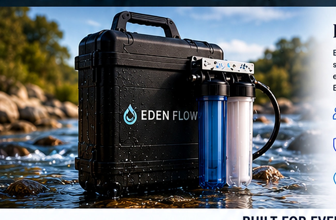 Eden Flow black roller case filtration concept